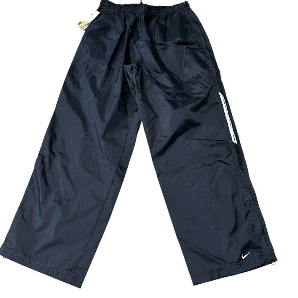 Nike VTG Track Pants Men’s 2XL Blue Gray White Nylon Windbreaker DEADSTOCK NWT